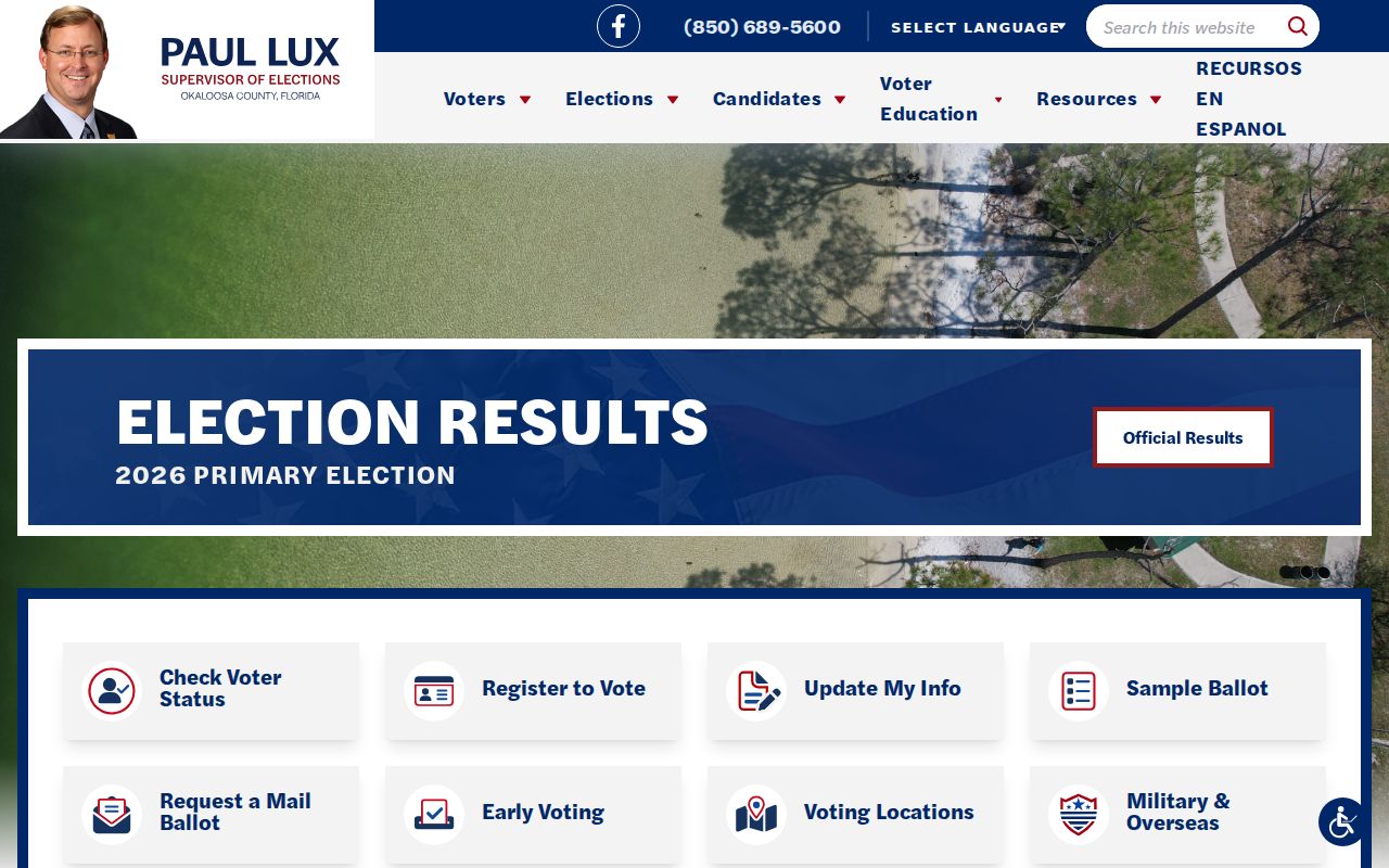 Fort Walton Beach residents directory voter information portal